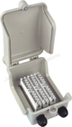 Waterproof White FTTH Mini Fiber Optic Terminal Box 30 Pair Telecommunication Distribution Box