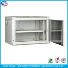 ISO9001 Wall Mount Network Cabinet Single Section 19 Inch 8U