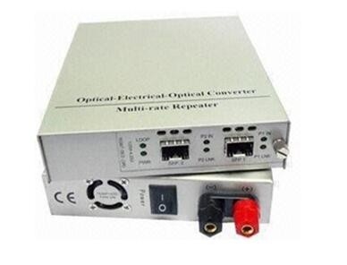 10G OEO Ethernet Media Converter Signal Repeater Easy Installation Simple Network Management