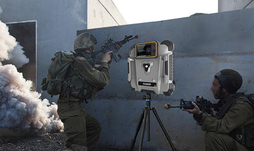 Portable Through Wall Radar 3D Street Fighting Counter - Terrorism Hostage Rescue Indoor Personnel Searching