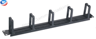 Brush Rings Horizontal Cable Manager 19 Inch Wall Mount Rack