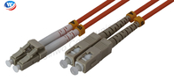 LC UPC SC UPC Fiber Optic Patch Cord DX OM1 Fiber Patch Cable