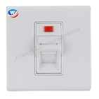 Workstation Telephone Network Faceplate 1 Port Cat 6 Face Plate