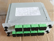 PLC FTTH Distribution Box Slot Cassette OEM Telephone Terminal Box