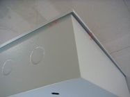 Recessed Type Wall Mount Network Cabinet Glass Door 19 Inch