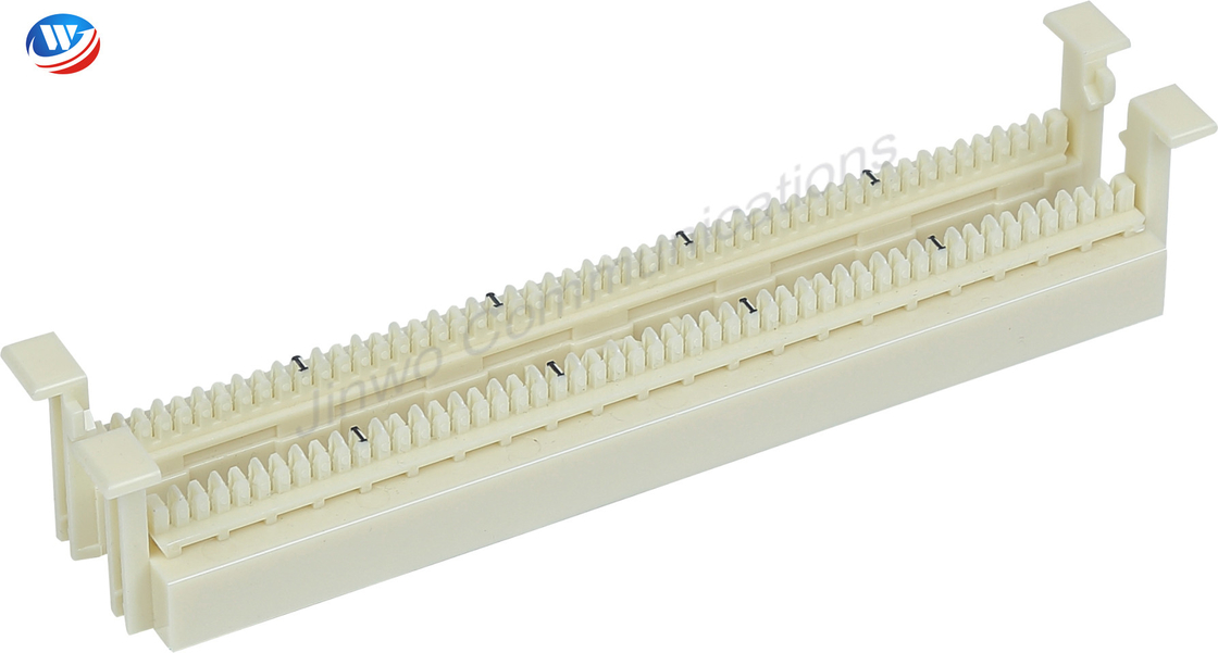 Telecommunication 50 Pair 110 Block Patch Panel Connector Wall Mounted
