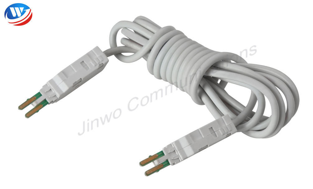 ABS Plastic Tester Patch Cord Patch Cable With Krone Plug